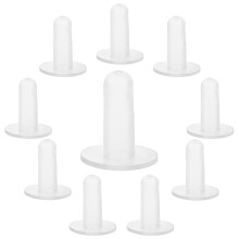 10Pcs Farm Lamb Rubber Nipples For Feeding Milk To Sheep Goat