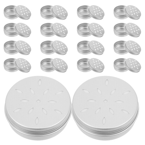 20pcs 60ml aluminum dog scent training cans for pet odor work