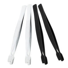 4pc Stainless Steel Stamp Tweezers Forceps Collector Tools