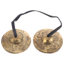 finger cymbals copper belly dance rhythm maker nepal yoga instrument
