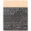 3 Sheets Sticker Keyboard Stickers Letter Upgrade Decal Replacement 10