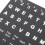 3 Sheets Sticker Keyboard Stickers Letter Upgrade Decal Replacement 9