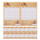 30pcs wine tasting cards 18x12.6cm for evaluation and aroma notes 1