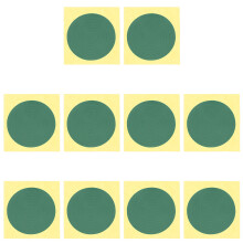 10 Sheets Adhesive Pressure Gauge Stickers Decals Indicator