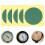 10 Sheets Adhesive Pressure Gauge Stickers Decals Indicator 10