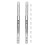 2 Pcs Slide Rail Drawer Slides Heavy Duty Sliding Hardware 2