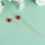 Flower Party Toothpicks For Appetizers 200pcs Decor Sticks 10