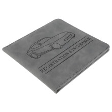 Card Holder Driver'S License Cover 14.50x13.00x0.80cm Grey