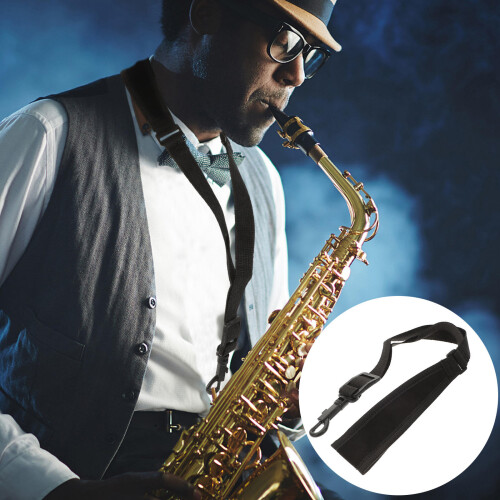 Clarinets Belt Tenor Sax Accessories Comfortable Saxophone Strap 2