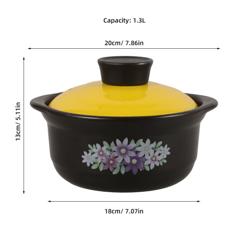 Soup Casserole Pot Stable Material Cooking Home Stewing 1