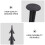 50 Pcs Pegs For Membrane Plastic Nails Stakes Tent 2