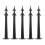 50 Pcs Pegs For Membrane Plastic Nails Stakes Tent 6