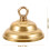 Chandelier Hook Birdcage Pure Copper B8 Canopy 2