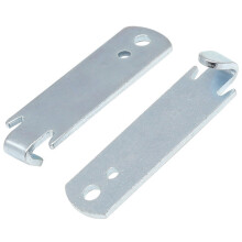 2 Pcs Steel Wire Adjustable Tensioner Metal Fence Line Tightener