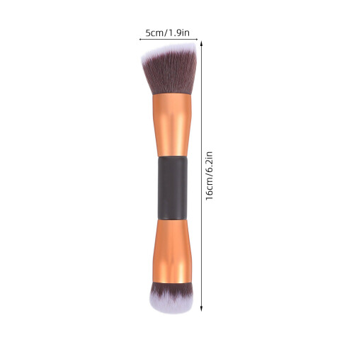Spazzola Doppia Punta Portatile Per E Rossetto 1
