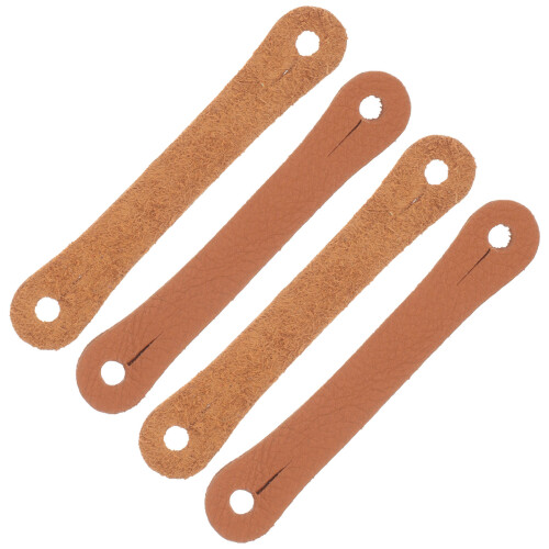 4 pezzi cinghie controllo bacchette con clip per batterista