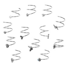 12 pezzi nasale e per piercing