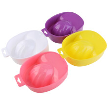 2 pezzi bacinella per smalto unghie, vaschetta manicure pedicure