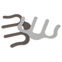 2 pezzi clip reggipartiture in metallo per spartiti e libri musicali