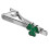 clip cravatta san patrizio con spilla in metallo 9