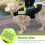 4 patch guinzaglio e pettorina riflettente per cane 9