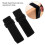 10 pezzi cinghie elastiche in nylon con chiusura a gancio 8