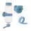 abbeveratore 473 ml per conigli con 2