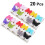 20 Pezzi/2 Confezioni Identificatore Vino Silicone Ventosa 6