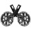 set bici con ruote ausiliarie, e 7