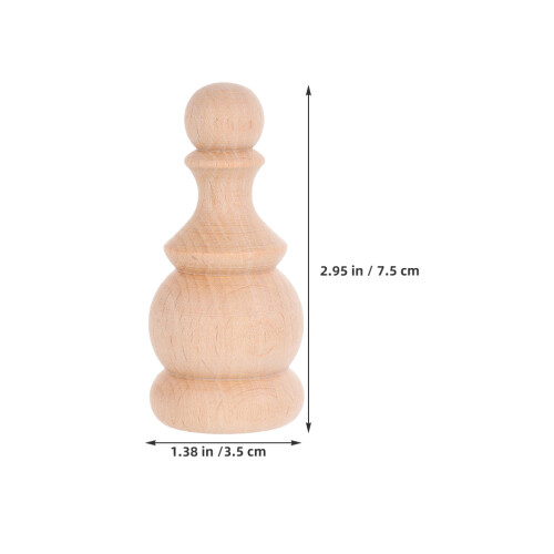 4 in per pilastrini in pino, 1