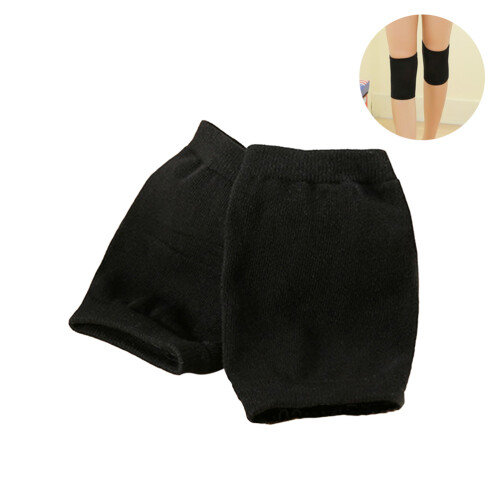protettore elastico per ginocchio antinfortunistico scaldaginocchio nero 2