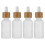 4Pcs 30Ml Dropper Glass Empty Bottles Portable Sub Bottle For Makeup 7