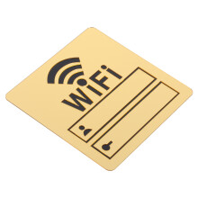 wifi wachtwoord sticker voor thuis en