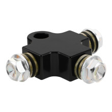 remoliepijptee m10 aluminium t-verbinding voor atv motorfiets go-kart