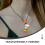 6 djembe hangertjes, afrikaanse percussieketting 8