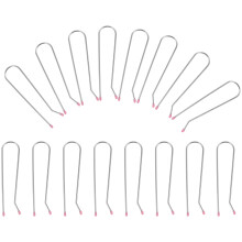 20 stuks vervangende hot roller klembekers, U-vormig voor haarstyling