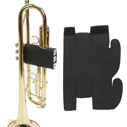 trumpet ventielbeschermer pu leer muziekinstrument accessoire 2