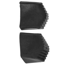 2 stuks geïsoleerde ladder voetkappen veilige voetzolen zwart