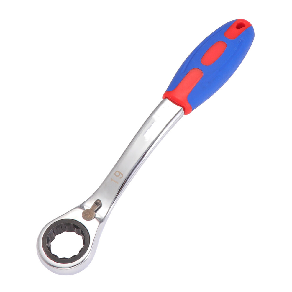 19Mm Two-Way Ratchet Quick-Release Round Head Wrench 1174357335524