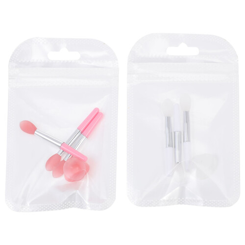 2 sets lipmaskerborstels en aanbrengsticks, make-uptools