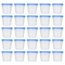 50 plastikowych pojemników na mocz 40 ml, sterylne z wieczkami