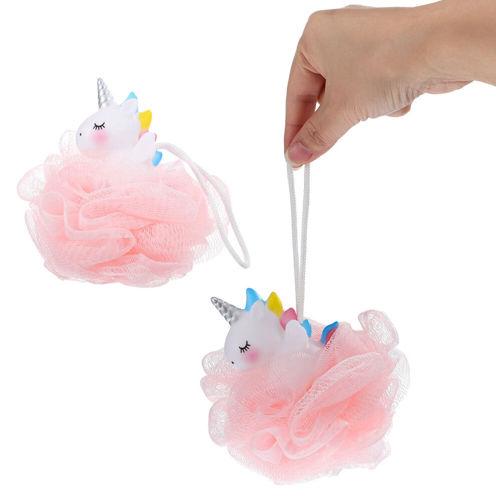 2 Szt. GąBki W KształCie JednorożCa Do KąPieli Dla Dzieci-image