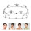 Dames Zilveren Kroon Haar Hoop Bruiloft Accessoire 4