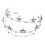 Dames Zilveren Kroon Haar Hoop Bruiloft Accessoire 6