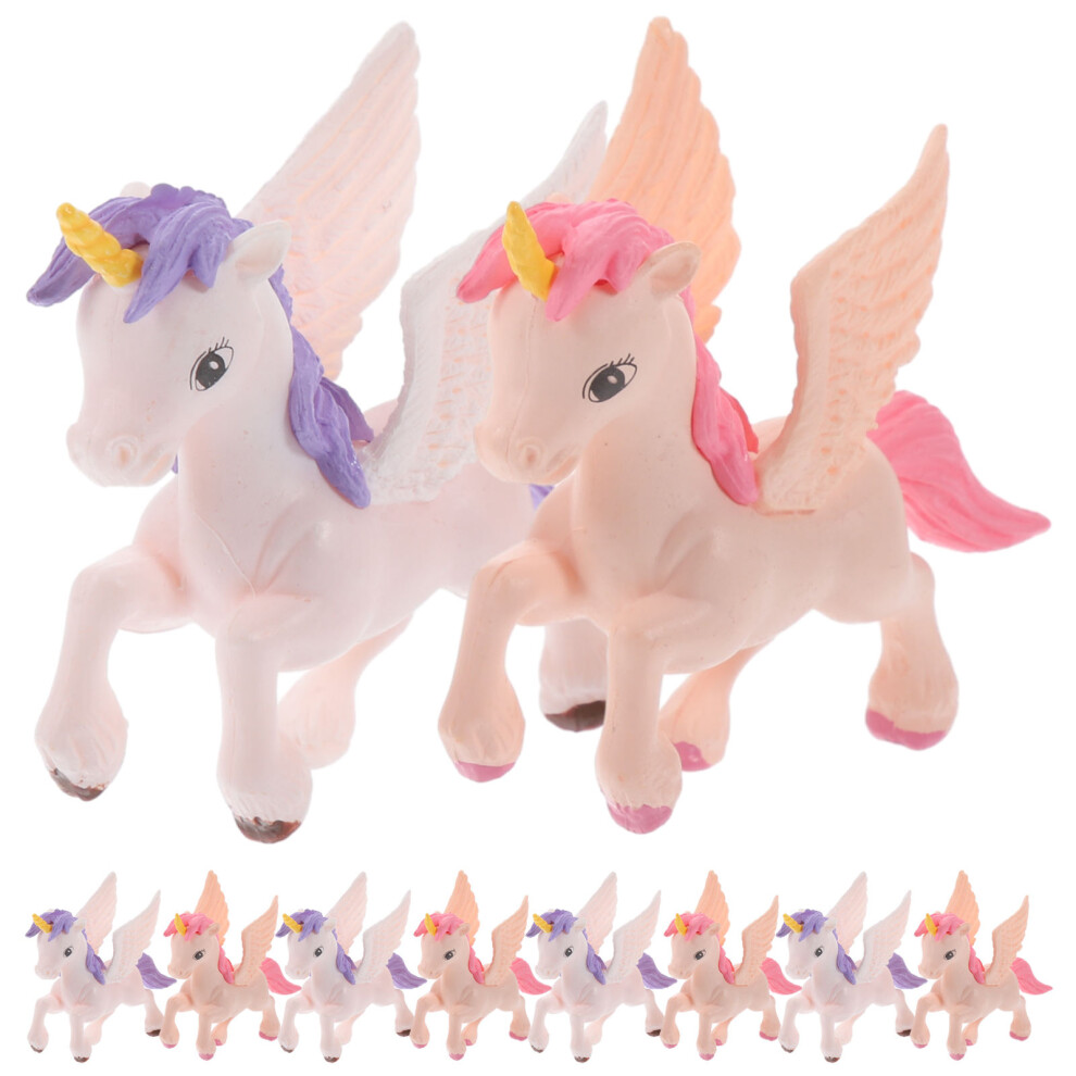 20 . Ozdoby Z JednorożCem, Miniaturki Do Bonsai I Mikrokrajobrazu-image