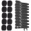 10 microfones mini com capas e clipe universal 1