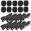 10 microfones mini com capas e clipe universal 9