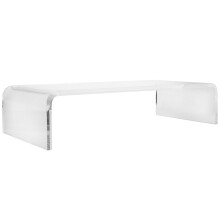 de acrílico transparente com ponte anti-