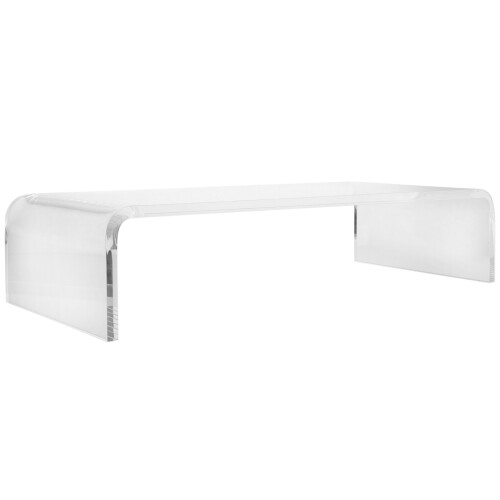 de acrílico transparente com ponte anti-