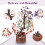 Árvore De Cristal Chakra Bonsai Da Prosperidade Para 7